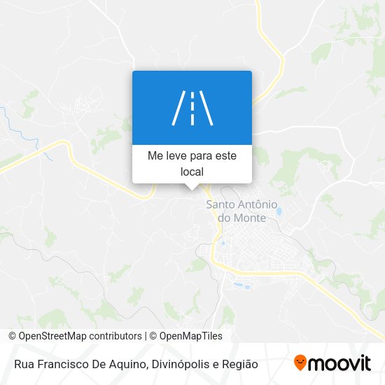 Rua Francisco De Aquino mapa
