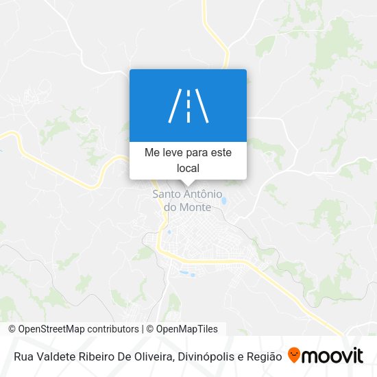 Rua Valdete Ribeiro De Oliveira mapa