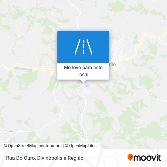 Rua Do Ouro mapa