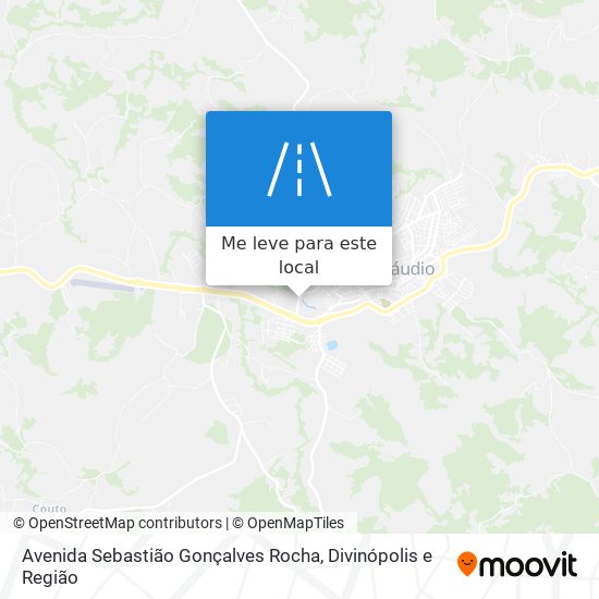 Avenida Sebastião Gonçalves Rocha mapa