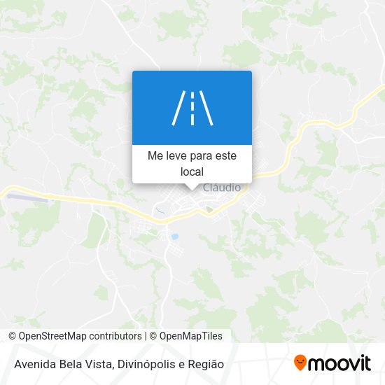 Avenida Bela Vista mapa