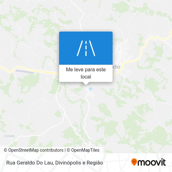 Rua Geraldo Do Lau mapa