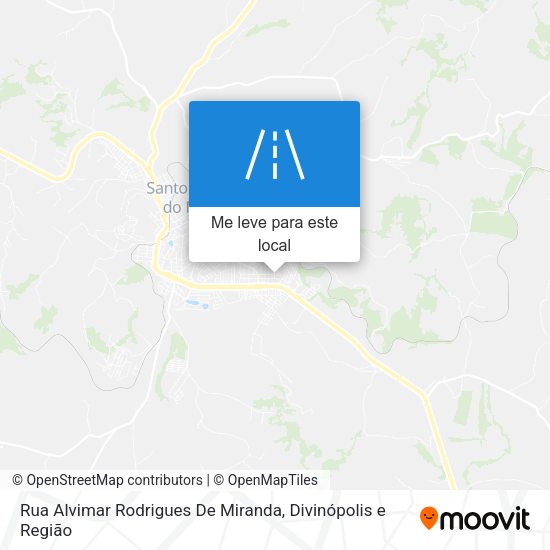 Rua Alvimar Rodrigues De Miranda mapa