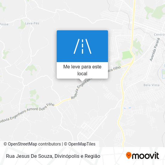 Rua Jesus De Souza mapa