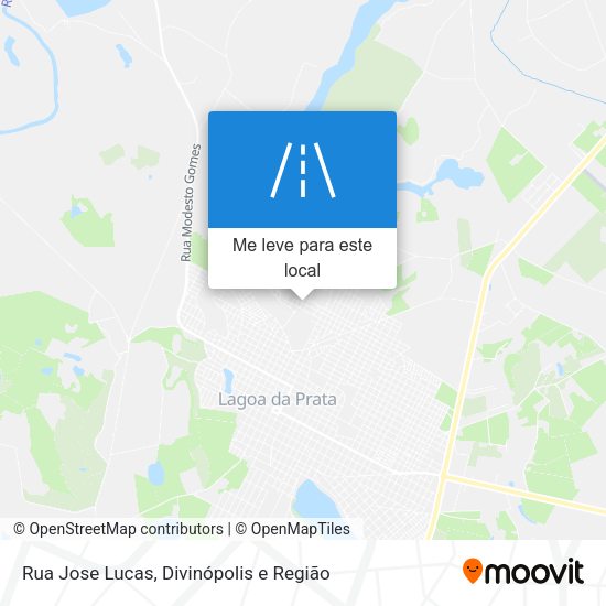 Rua Jose Lucas mapa