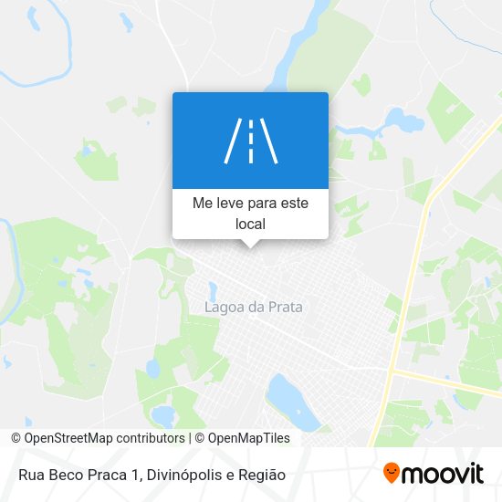 Rua Beco Praca 1 mapa