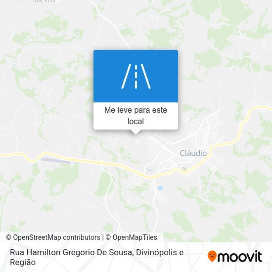 Rua Hamilton Gregorio De Sousa mapa