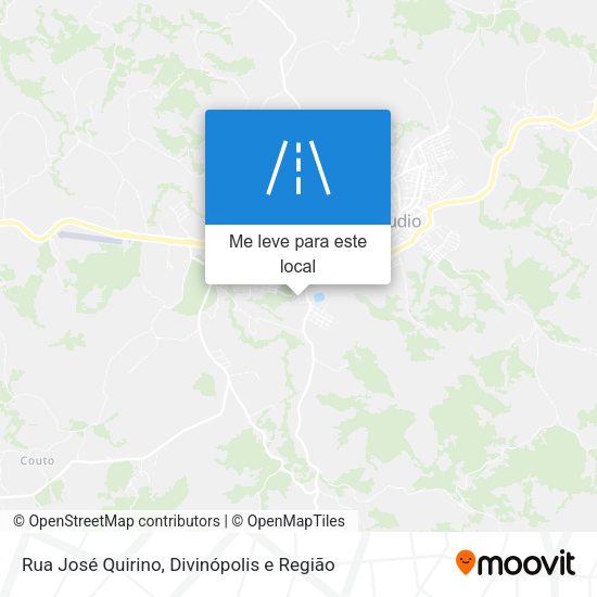 Rua José Quirino mapa