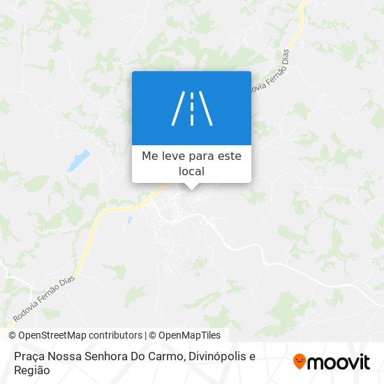 Praça Nossa Senhora Do Carmo mapa