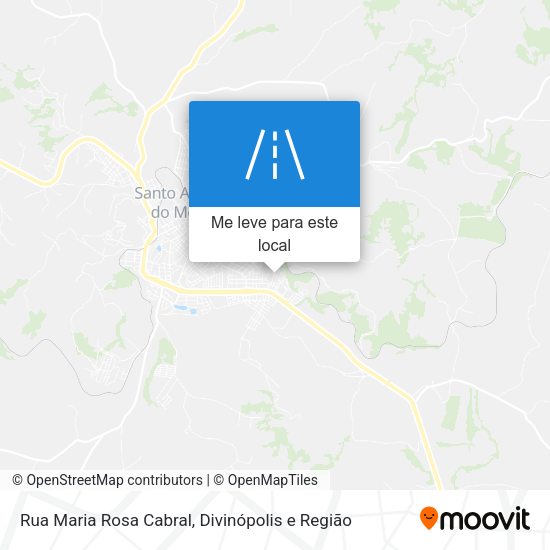 Rua Maria Rosa Cabral mapa