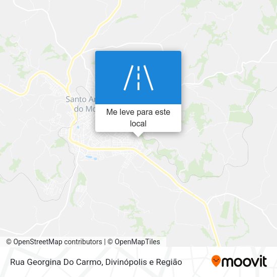 Rua Georgina Do Carmo mapa