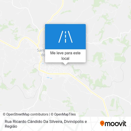Rua Ricardo Cândido Da Silveira mapa