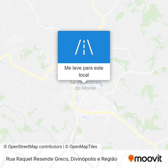 Rua Raquel Resende Greco mapa