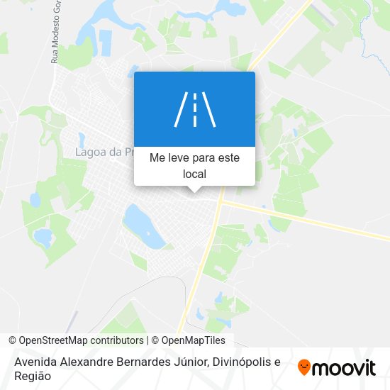 Avenida Alexandre Bernardes Júnior mapa