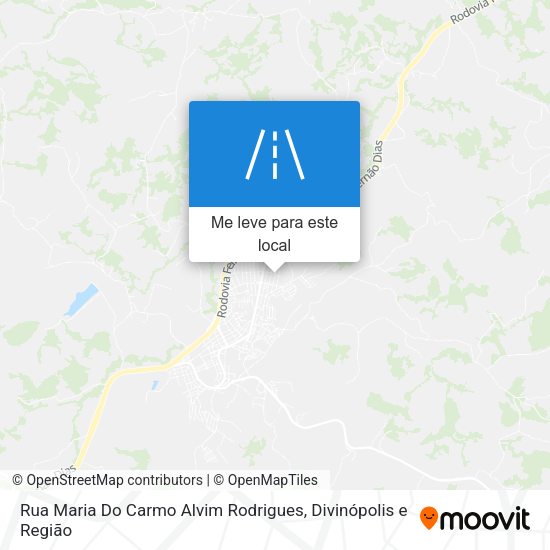 Rua Maria Do Carmo Alvim Rodrigues mapa