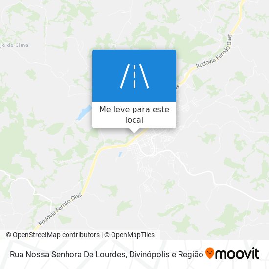 Rua Nossa Senhora De Lourdes mapa