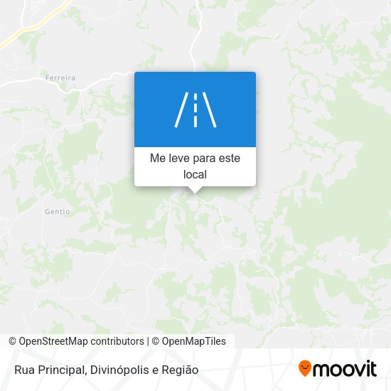 Rua Principal mapa