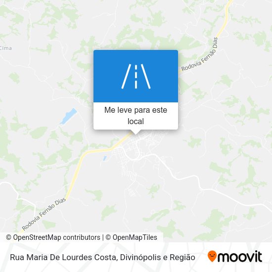 Rua Maria De Lourdes Costa mapa