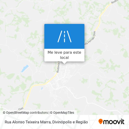 Rua Alonso Teixeira Marra mapa