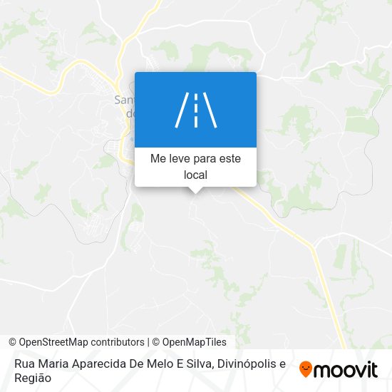 Rua Maria Aparecida De Melo E Silva mapa