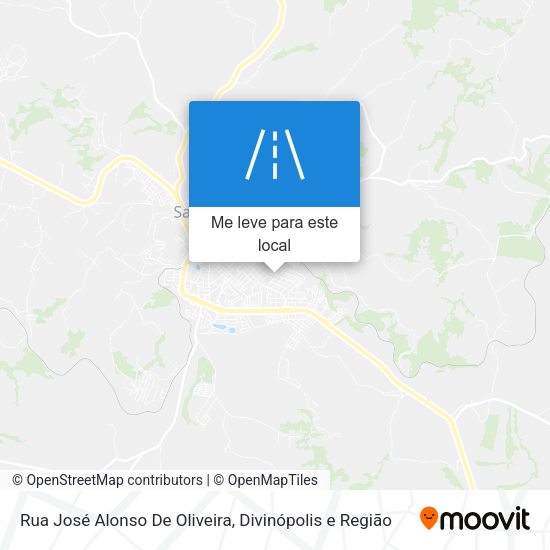 Rua José Alonso De Oliveira mapa