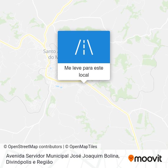 Avenida Servidor Municipal José Joaquim Bolina mapa