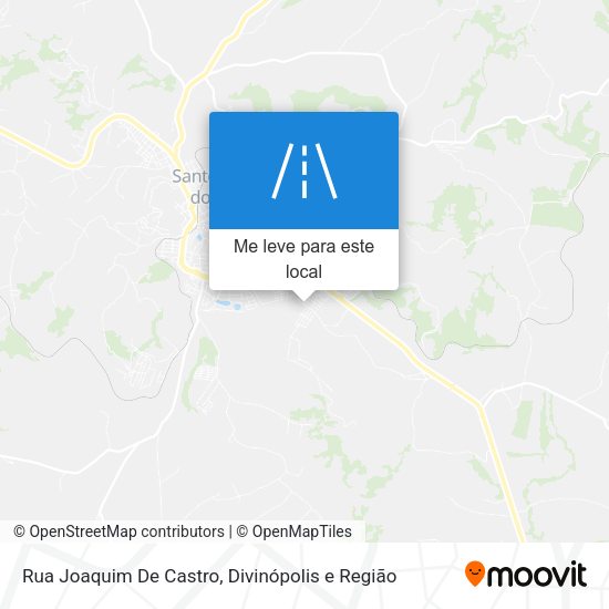 Rua Joaquim De Castro mapa