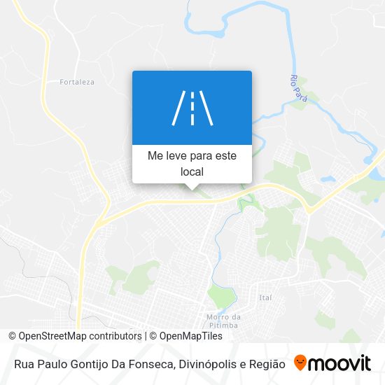 Rua Paulo Gontijo Da Fonseca mapa