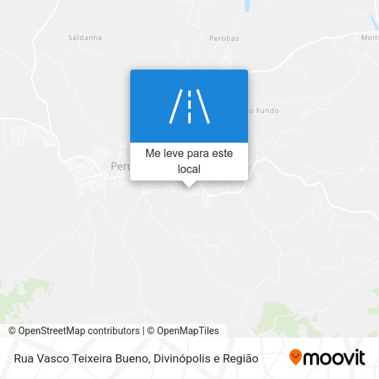 Rua Vasco Teixeira Bueno mapa