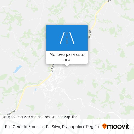 Rua Geraldo Franclink Da Silva mapa