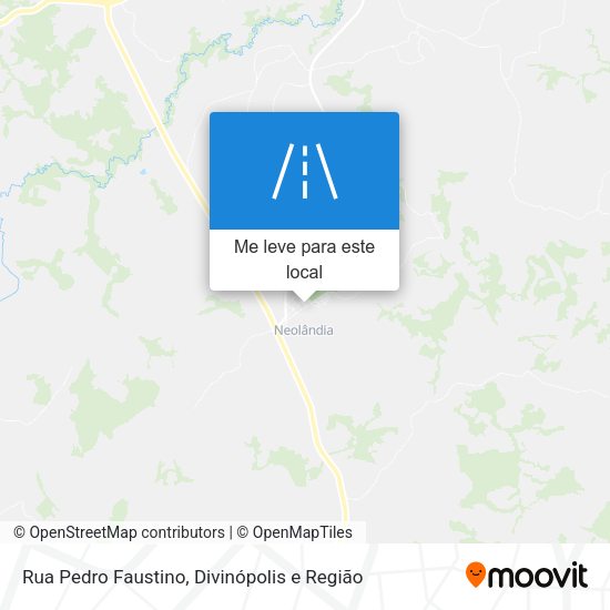 Rua Pedro Faustino mapa