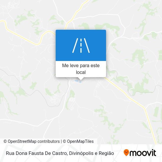 Rua Dona Fausta De Castro mapa