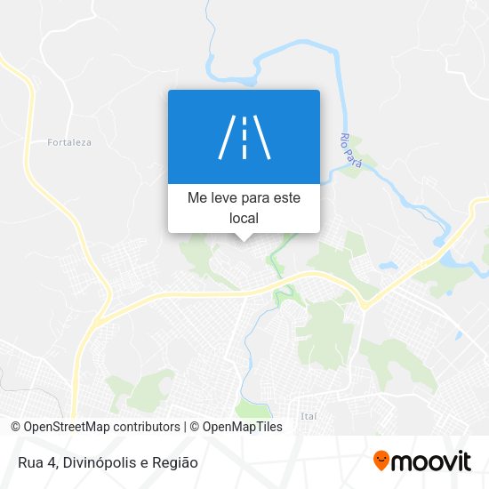 Rua 4 mapa