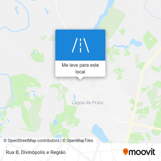 Rua B mapa