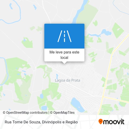 Rua Tome De Souza mapa