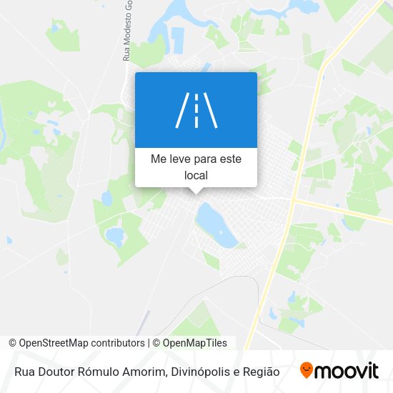 Rua Doutor Rómulo Amorim mapa