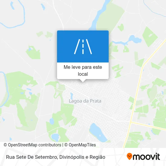 Rua Sete De Setembro mapa