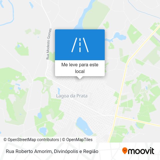 Rua Roberto Amorim mapa
