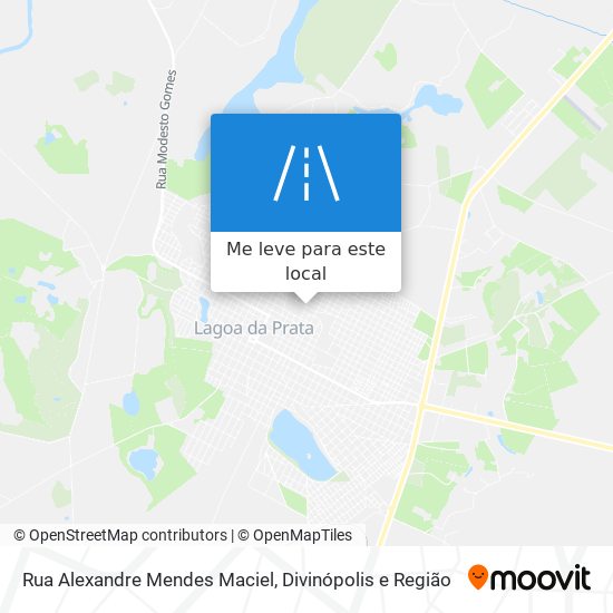 Rua Alexandre Mendes Maciel mapa