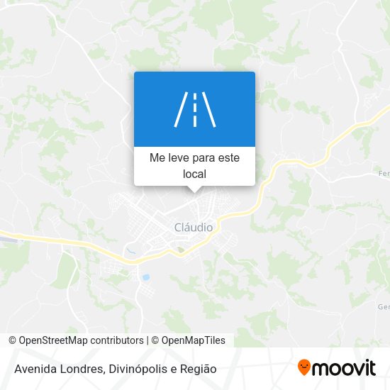 Avenida Londres mapa
