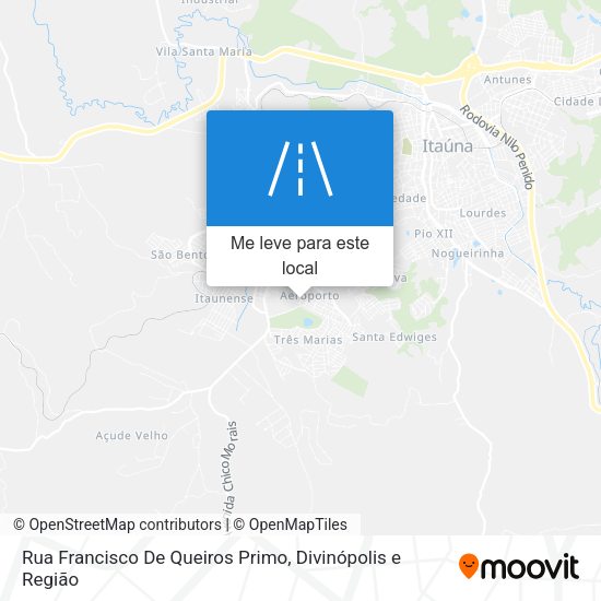 Rua Francisco De Queiros Primo mapa