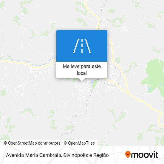 Avenida Maria Cambraia mapa