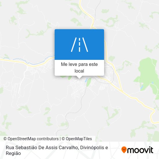 Rua Sebastião De Assis Carvalho mapa