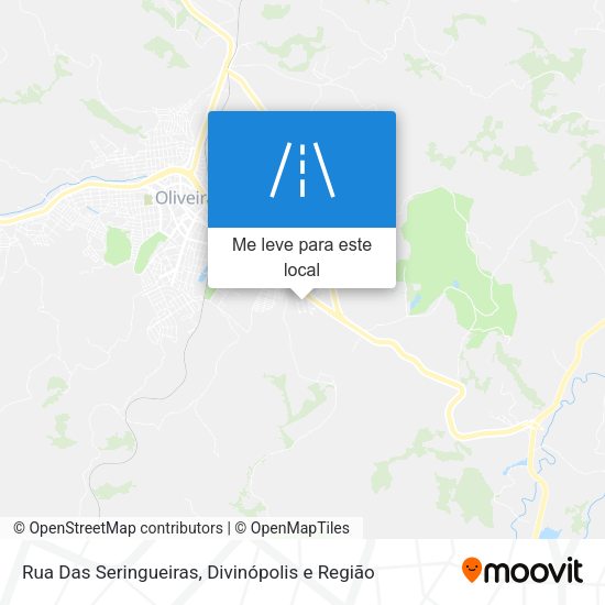 Rua Das Seringueiras mapa
