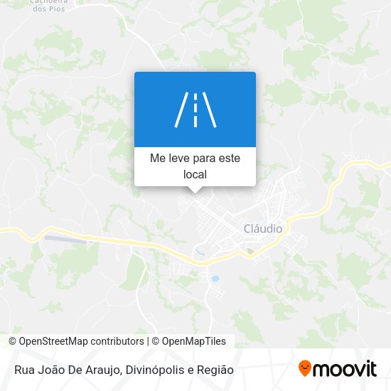 Rua João De Araujo mapa