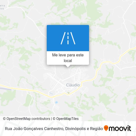 Rua João Gonçalves Canhestro mapa
