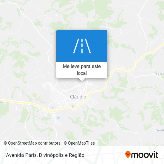 Avenida Paris mapa