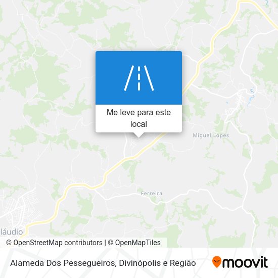 Alameda Dos Pessegueiros mapa