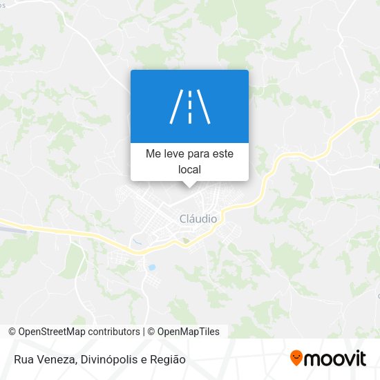 Rua Veneza mapa