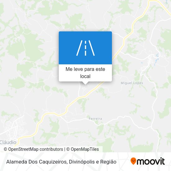 Alameda Dos Caquizeiros mapa